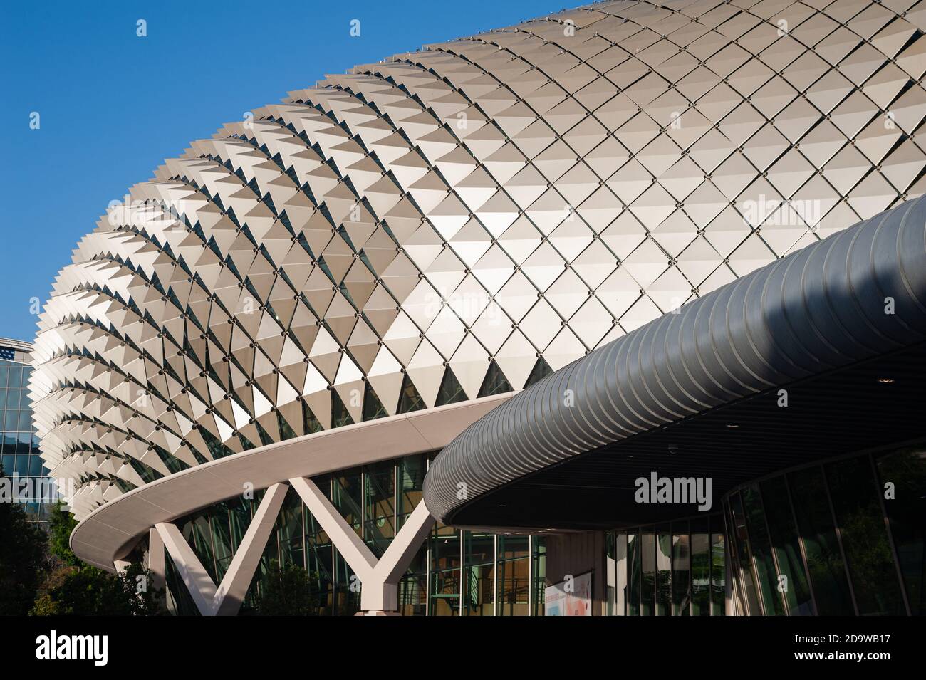 Esplanade architecture detail singapore hi-res stock photography and ...