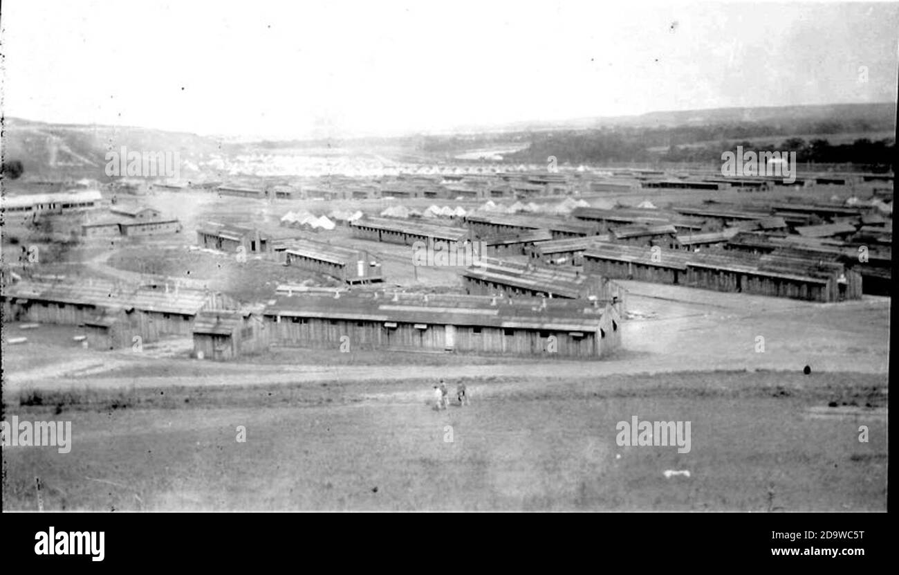 Aerial View of Fort Riley Stock Photo Alamy