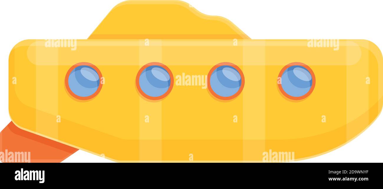 Diving bathyscaphe icon. Cartoon of diving bathyscaphe vector icon for ...