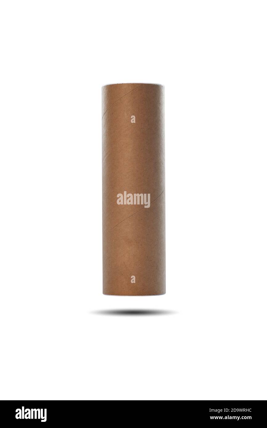 Cylindrical paper box for putting tennis balls or battling balls