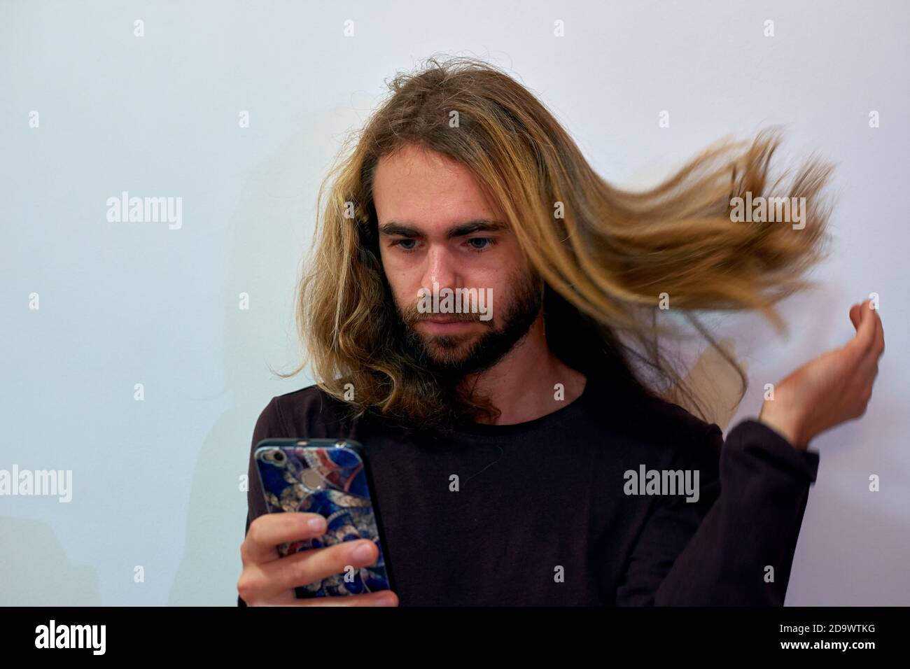 Flip hairstyle hi-res stock photography and images - Alamy