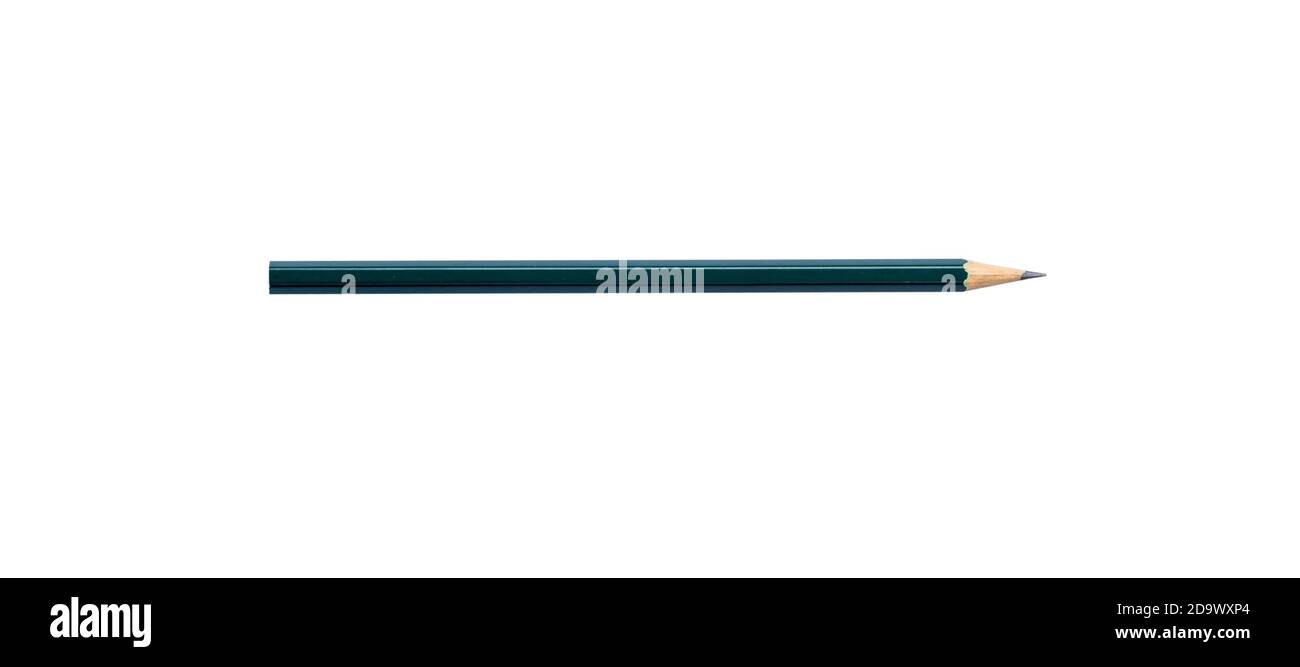 Wooden pencil isolated on white background Stock Photo - Alamy