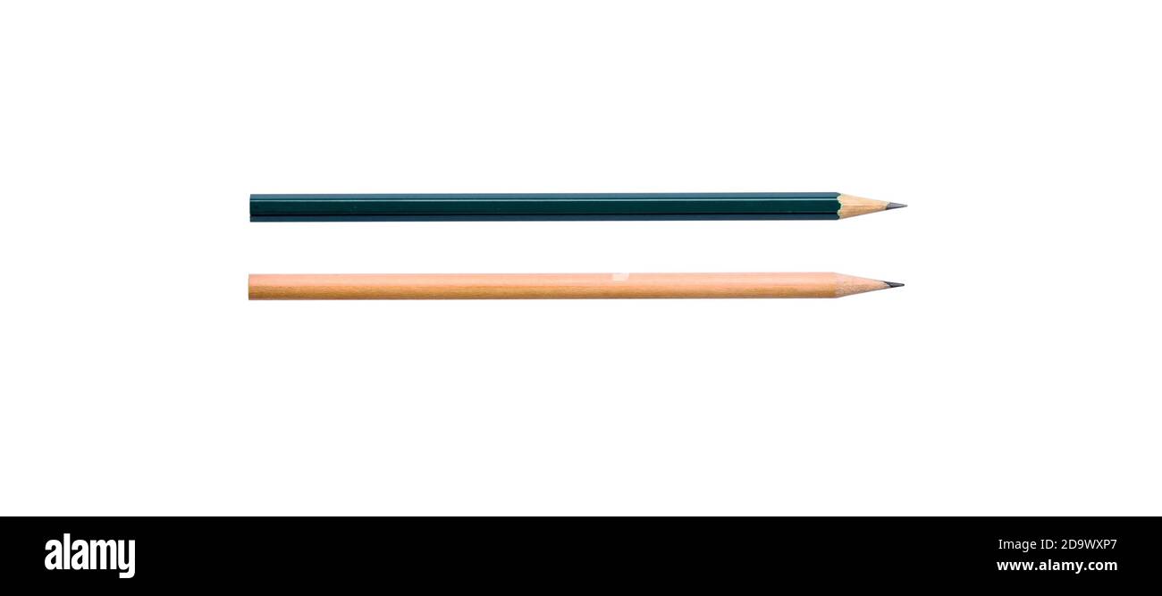 Wooden pencil isolated on white background Stock Photo - Alamy