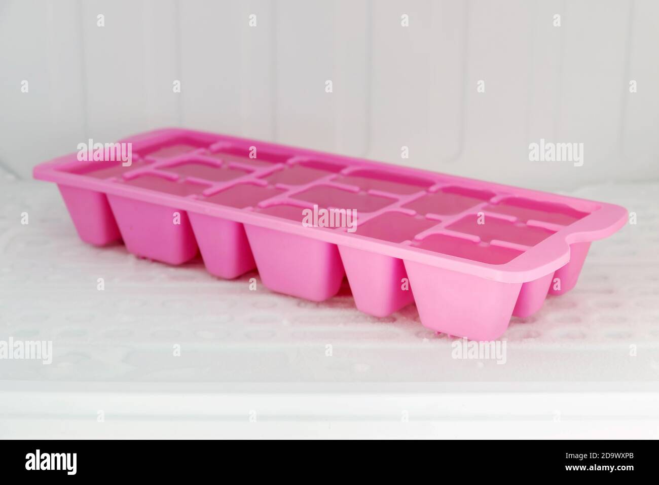 Rubber Ice Cube Tray Distorted Stock Photo 79575052