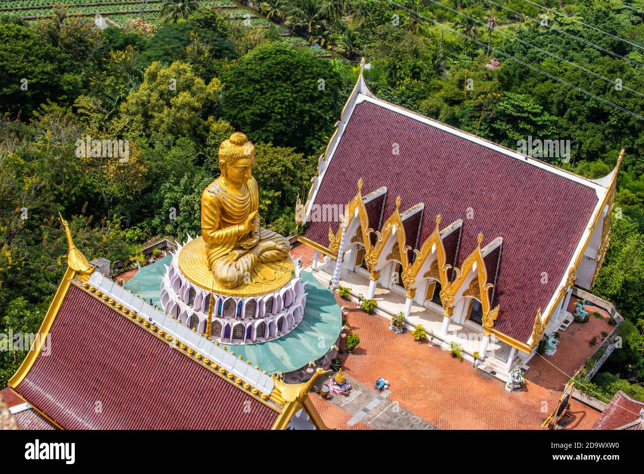 Wat Samphran Dragon Temple In Nakhon Pathom Stock Photo Alamy