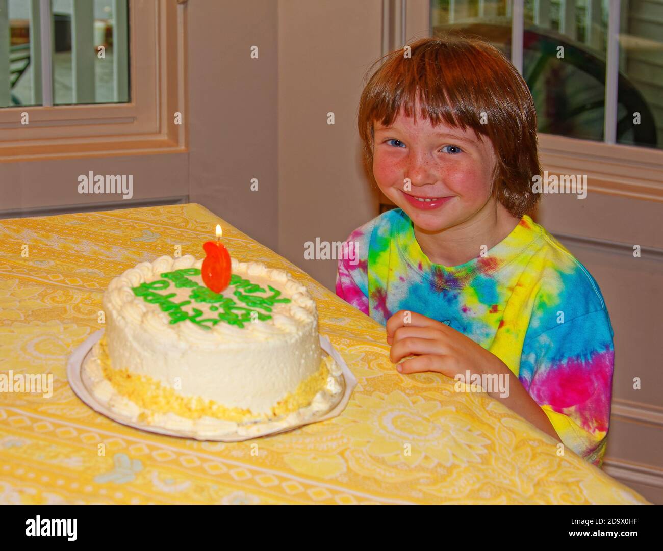 Birthday Cake 6 Years Old High Resolution Stock Photography And Images Alamy