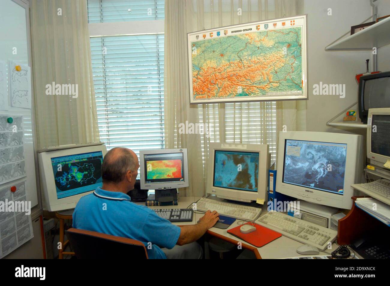 meteorologen Stock Photo