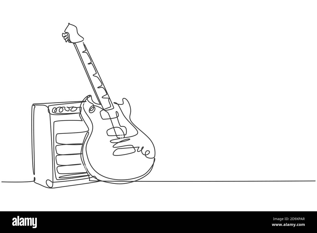 guitar amp sketch