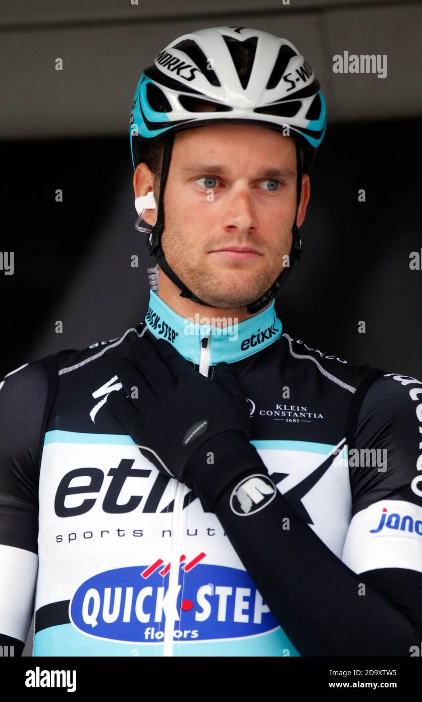 MAES Nikolas of Etixx - Quick Step during the Paris - Nice Cycling 2015  1ere Stage - Saint-Rémy-lès-Chevreuse › Contres on March 09 2015 in  Maurepas,France- Photo Laurent Lairys/ DPPI Stock Photo - Alamy