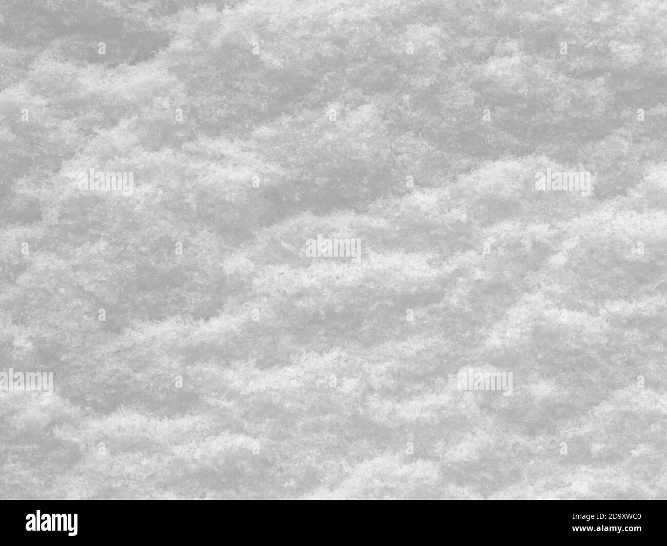 Fresh new snow after snowfall. Clear snow surface texture for ...