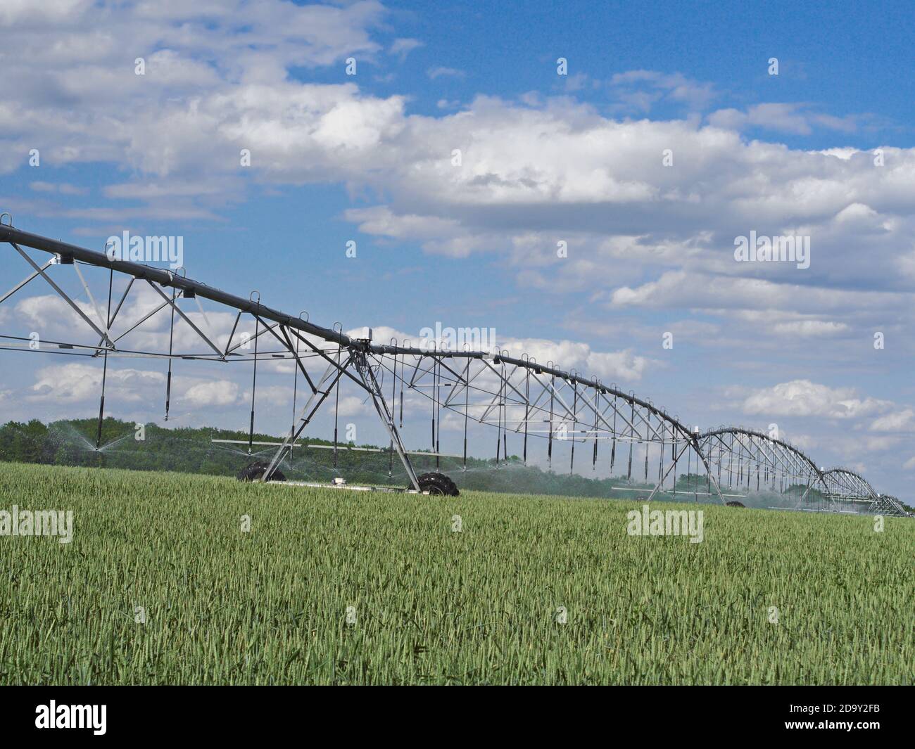 Center Pivot Irrigation System In The Farm Field Stock Photo Alamy center-pivot-irrigation