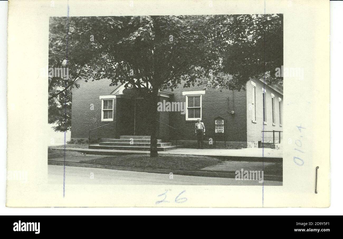 Leetonia Mennonite Church Stock Photo Alamy