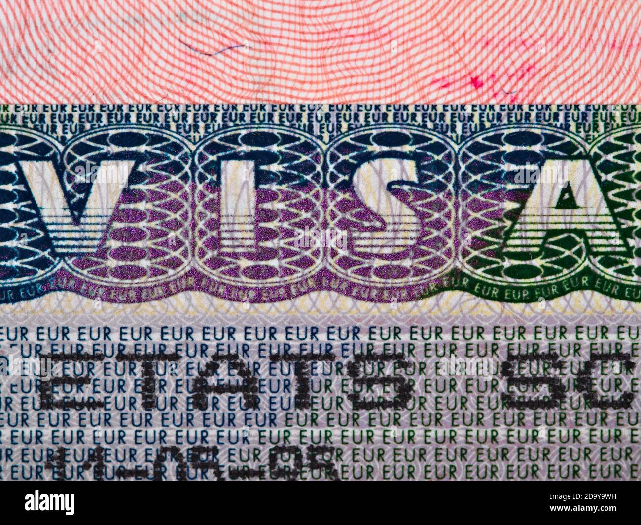 Visa schengen hi-res stock photography and images - Alamy