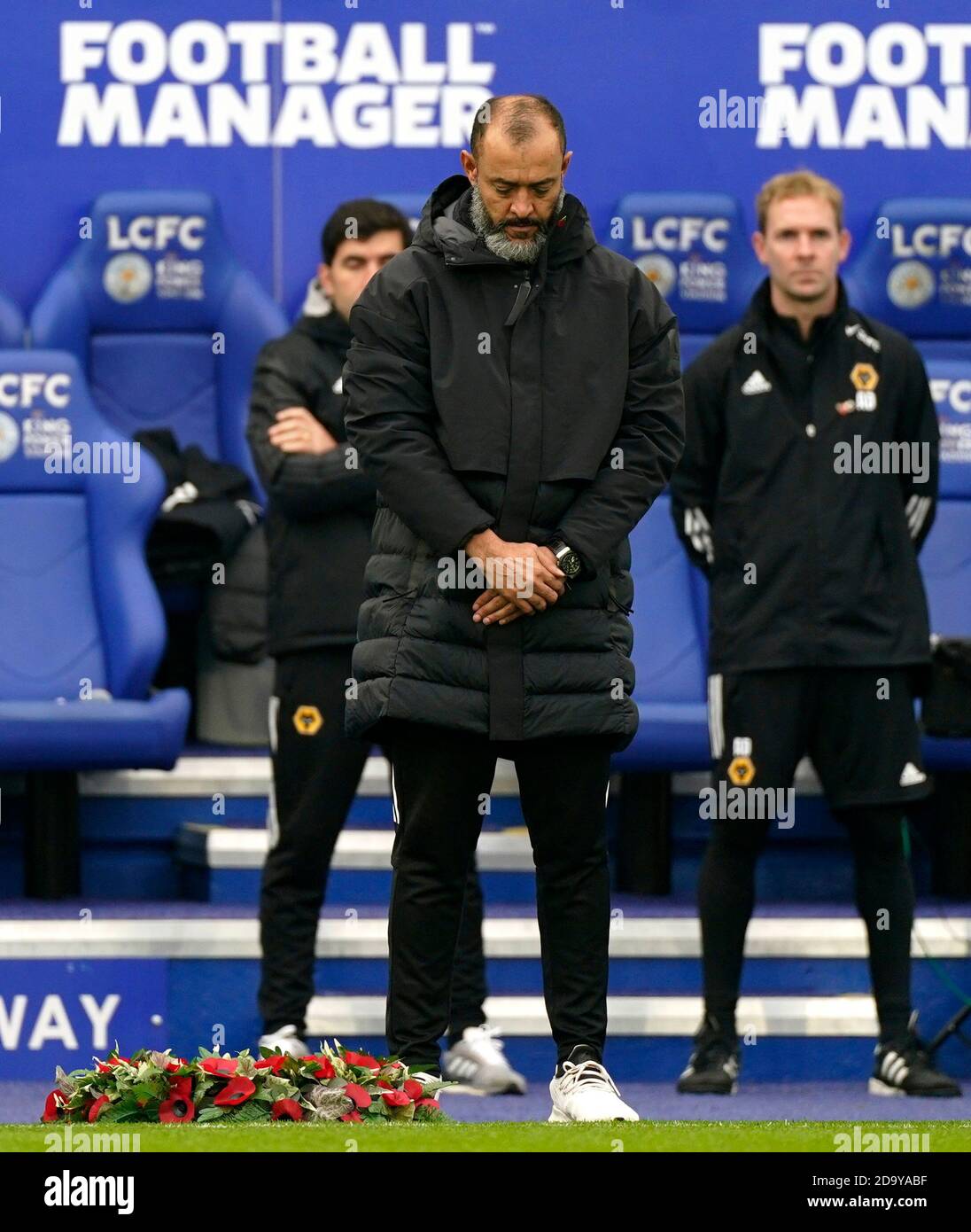 Wolverhampton Wanderers manager Nuno Espirito Santo during a minutes ...
