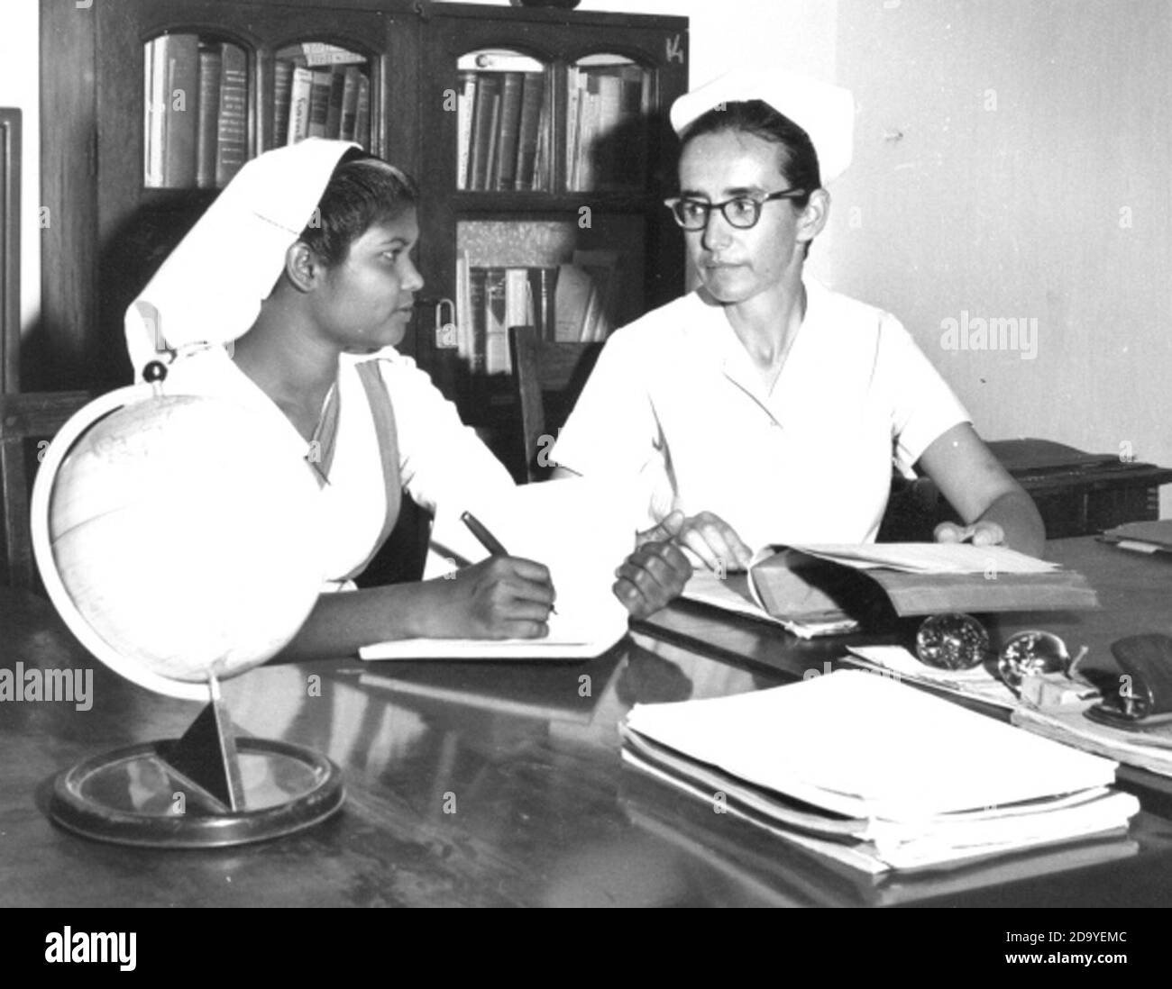 School of Nursing, Dhamtari, India, 1964 Stock Photo Alamy