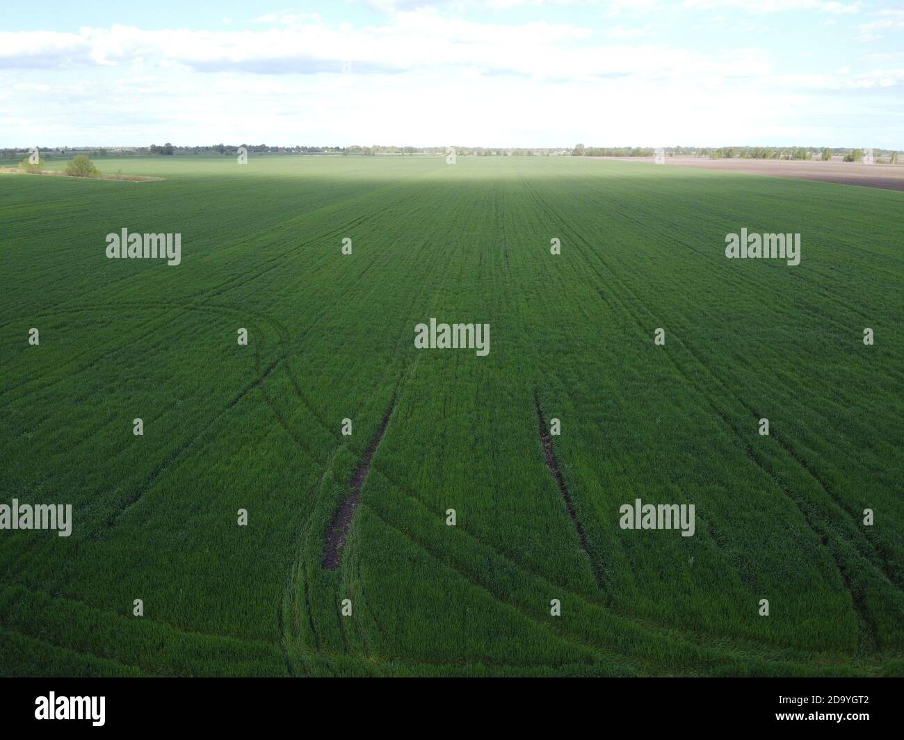 Green field landscape hi-res stock photography and images - Alamy