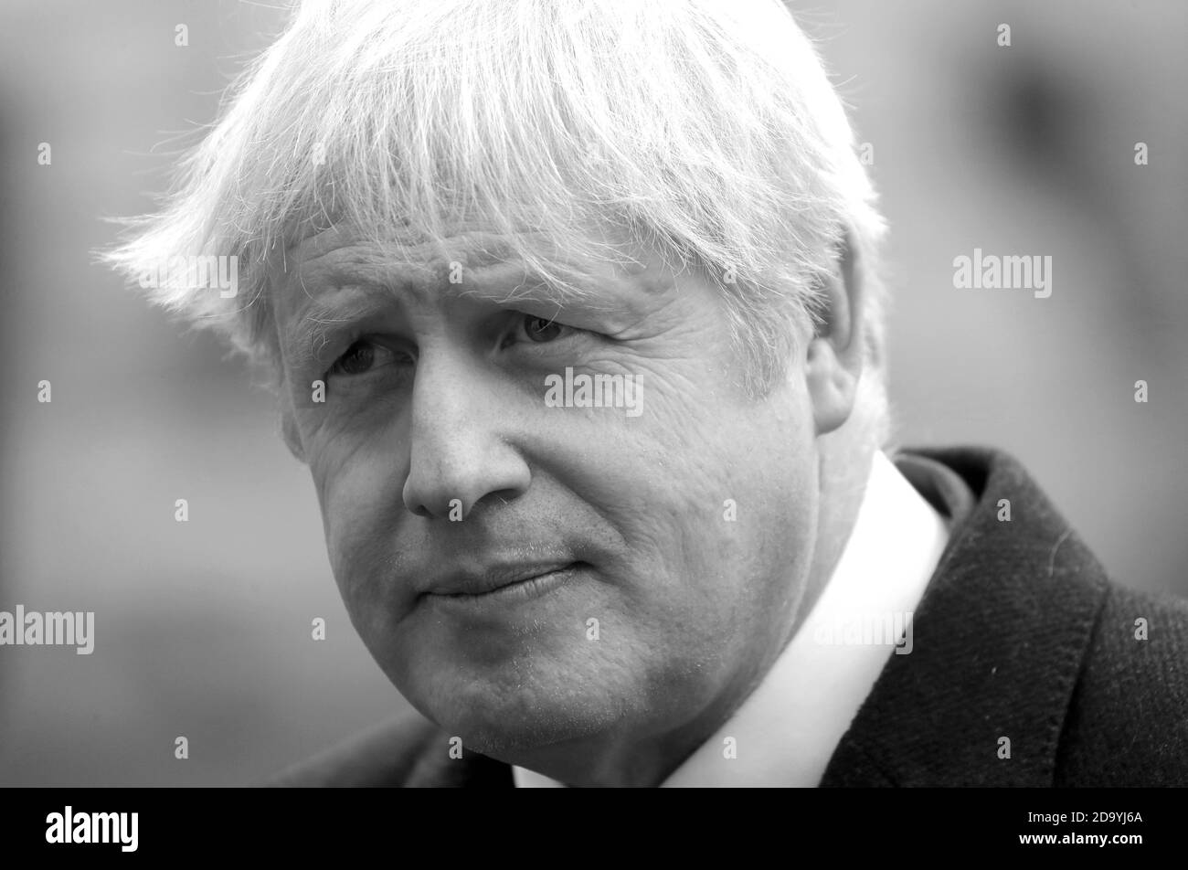Boris johnson image Black and White Stock Photos & Images Alamy