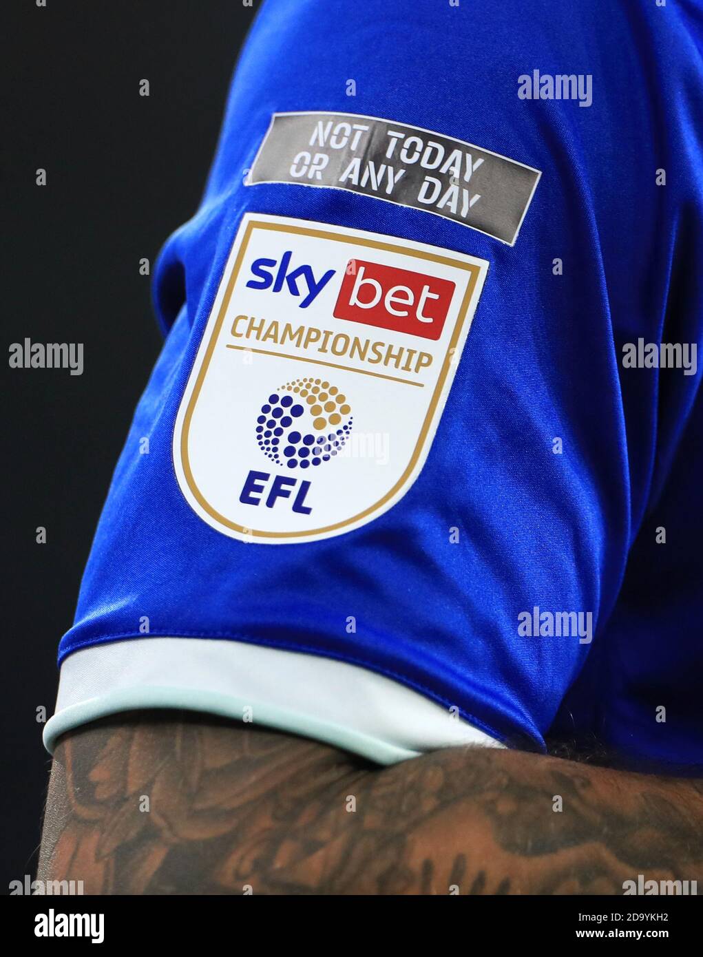 Close up of Cardiff City FC badge Stock Photo - Alamy