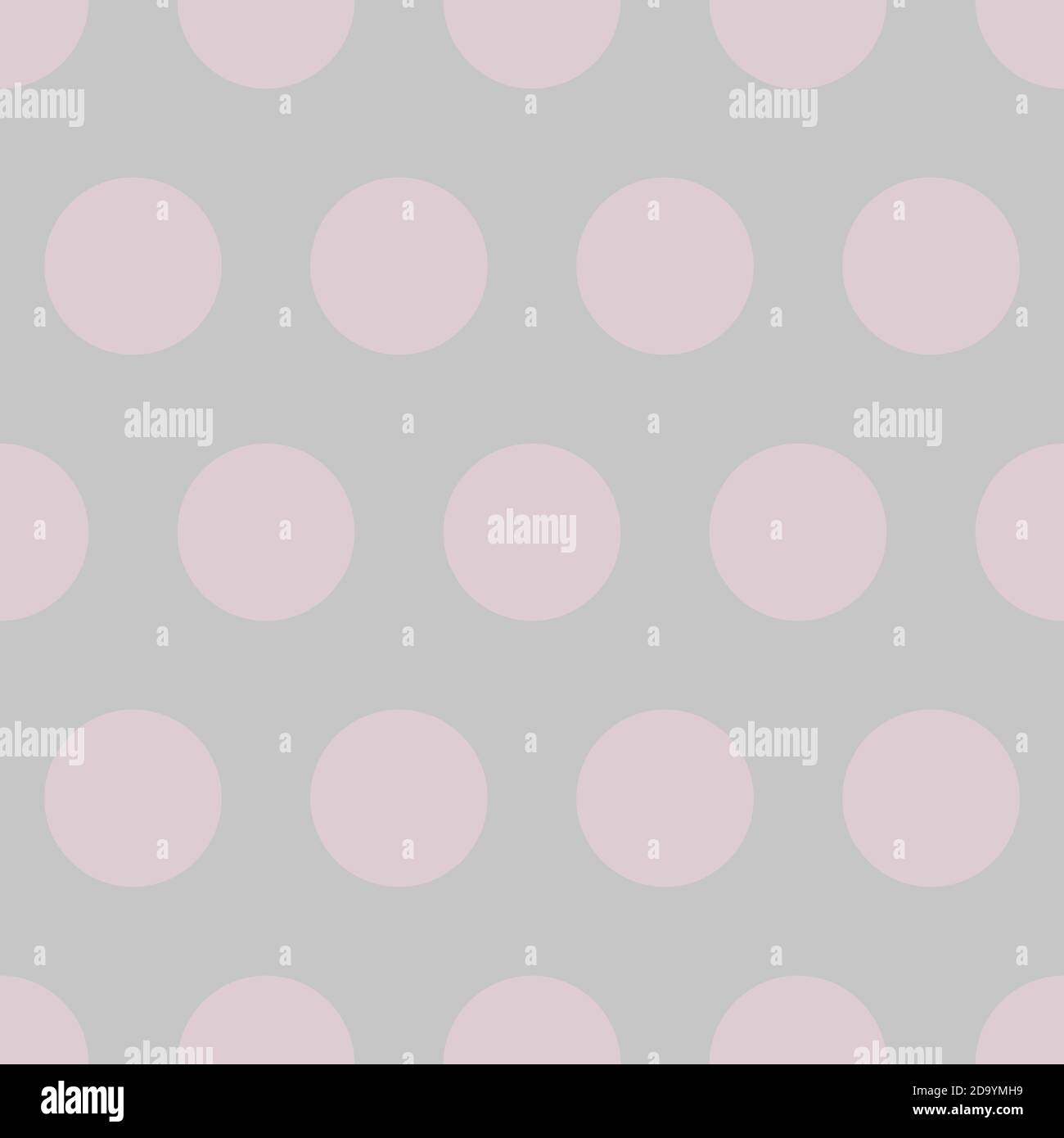 Polka dot seamless simple pattern with colore circles Stock Vector