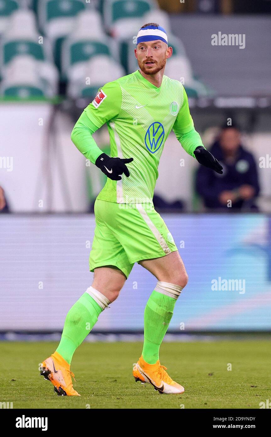 City Of Wolfsburg Deutschland 09th Nov 2020 Firo 08 11 2020 Fuvuball 1st Bundesliga Season 2020 2021 Vfl Wolfsburg Tsg Hoffenheim Vfl Maximilian Arnold Injury Injured Turban Head Injury Bandage On Head Usage