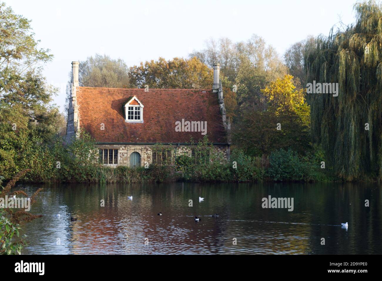 Bourne Mill, Colchester, Essex Stock Photo