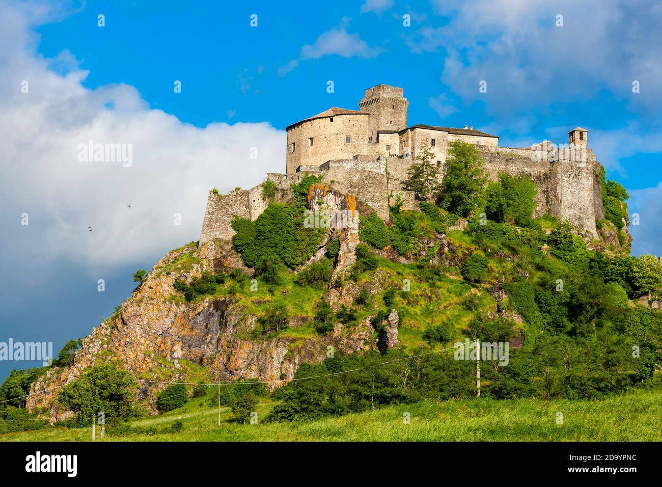Bardi castle, Italy Stock Photo - Alamy
