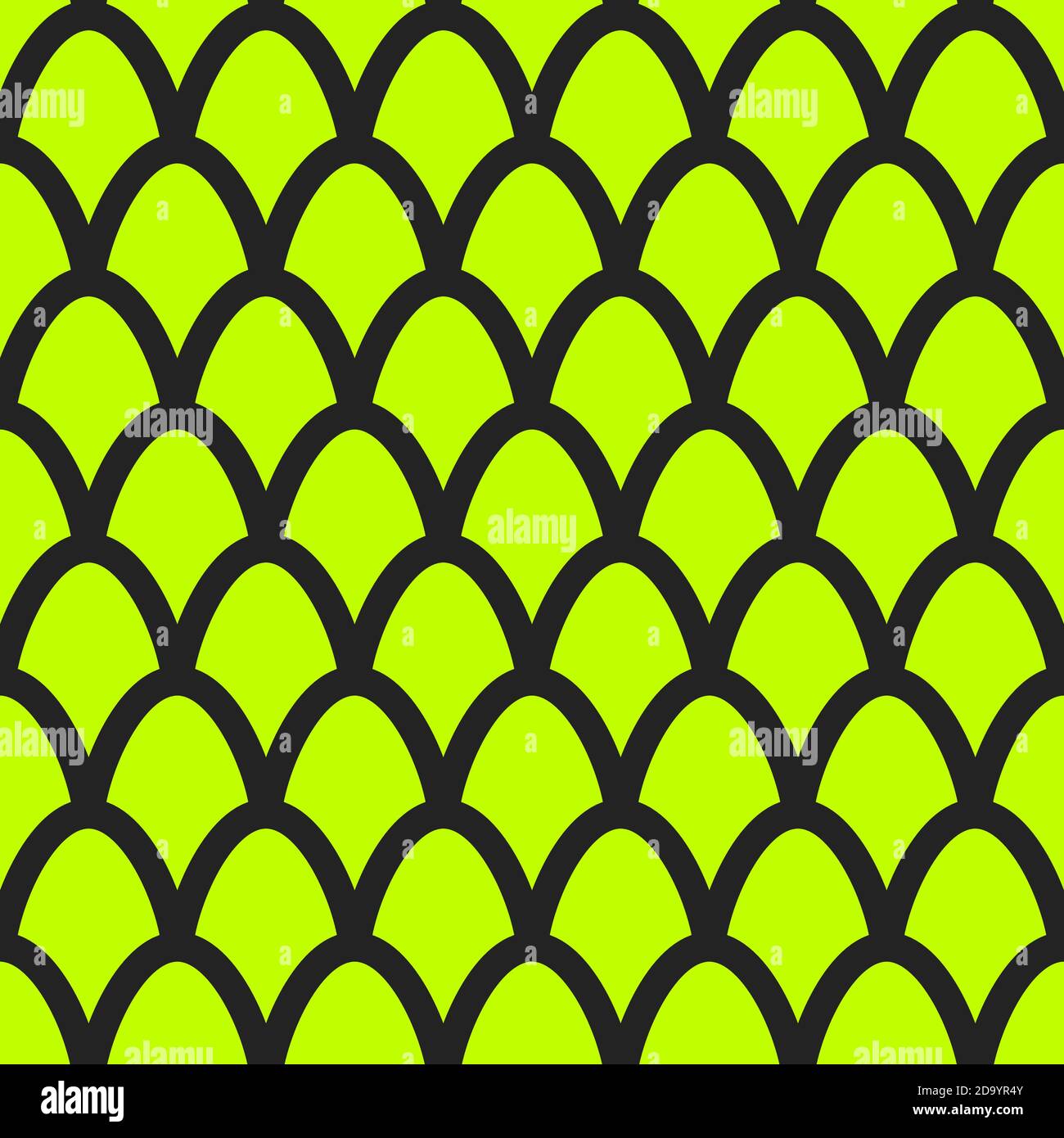 Fish scales seamless pattern. Mermaid tail background Stock Vector