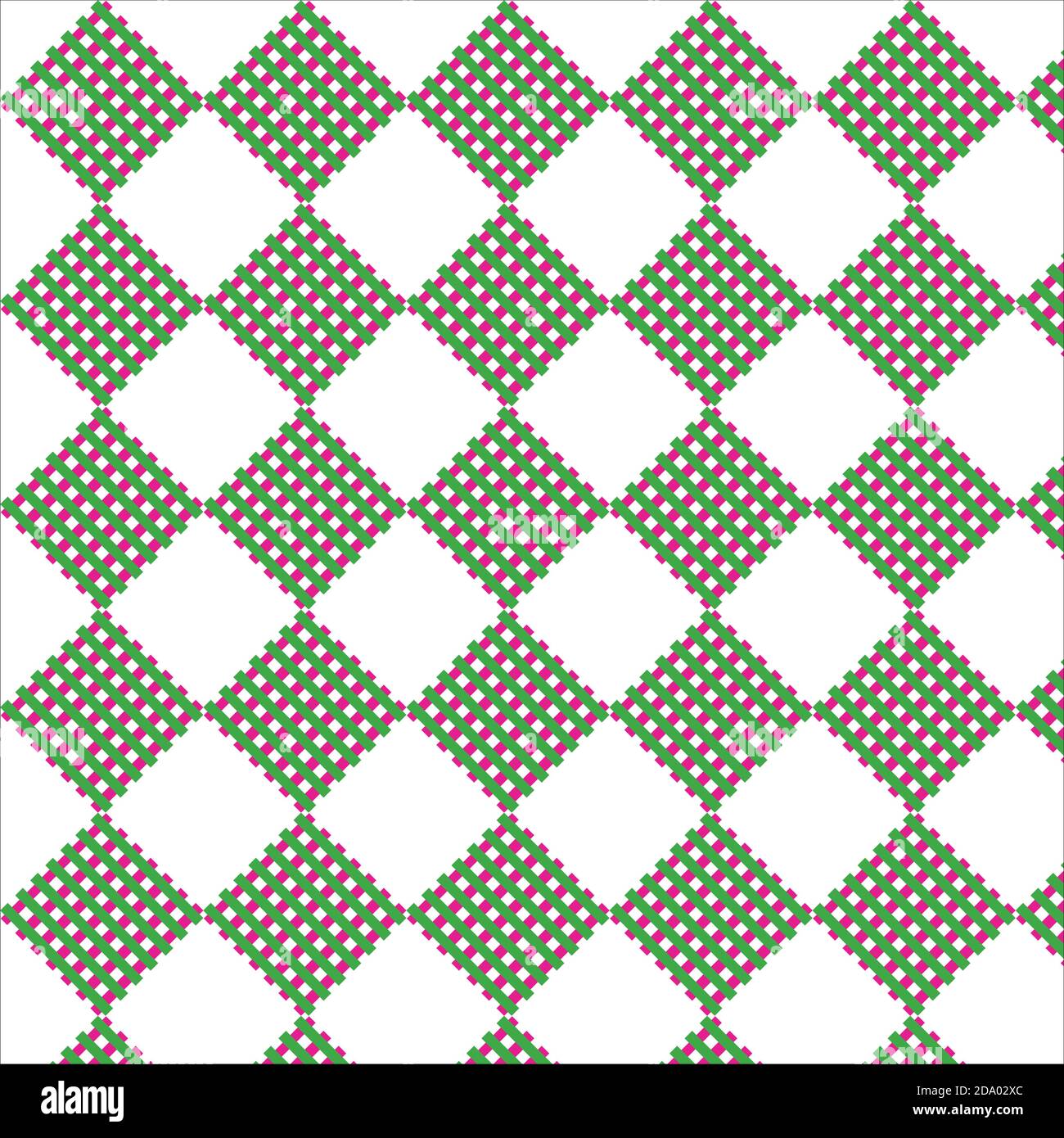 Gematric Fabric Colorful Line Patterns Stock Vector