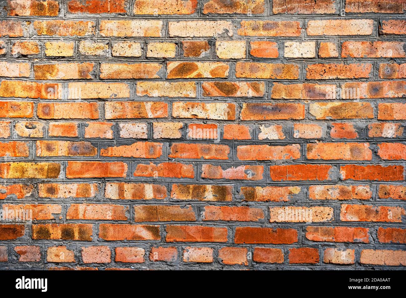Old Brick wall texture or background. High contrast and resolution