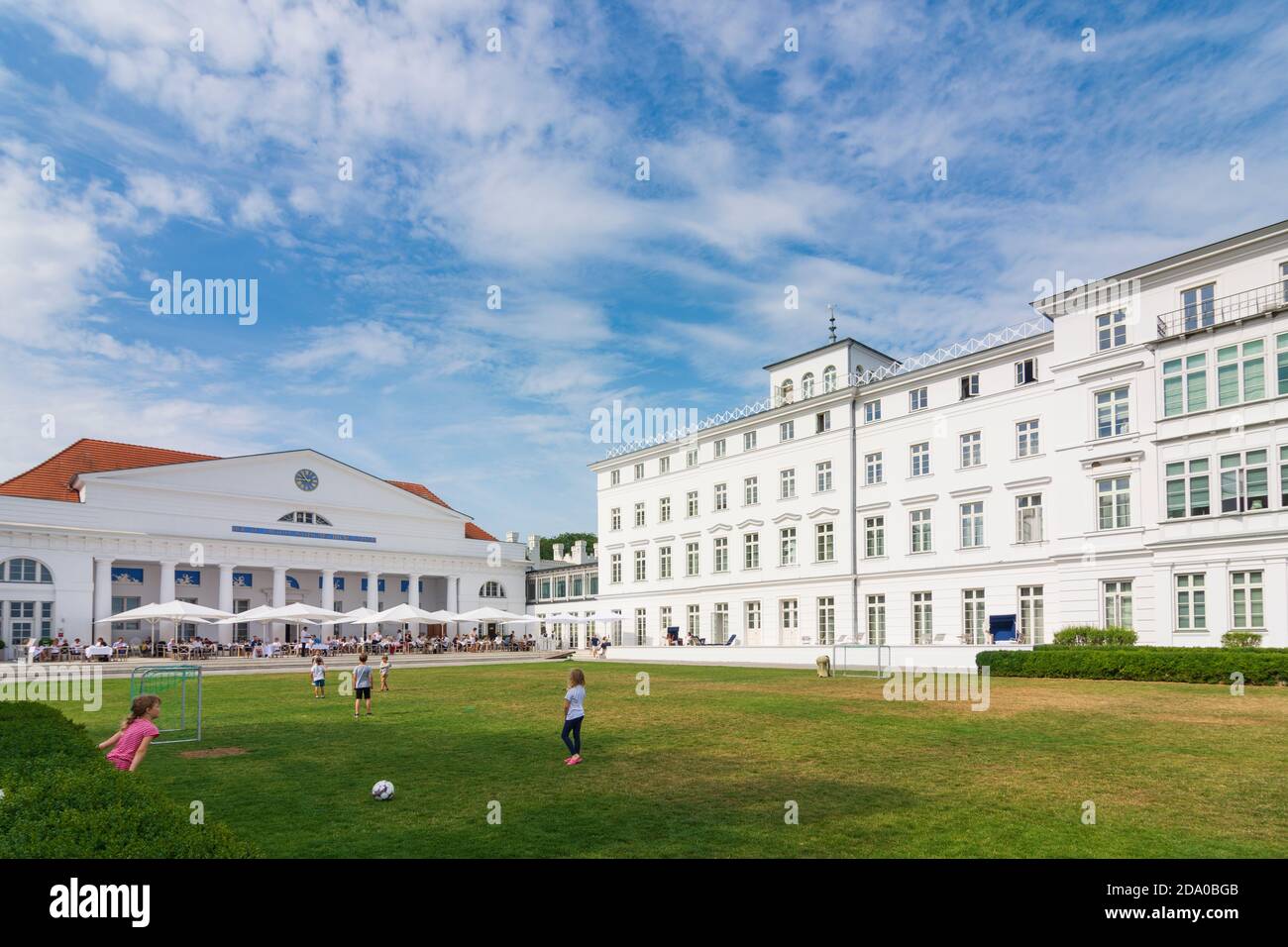 Bad Doberan Heiligendamm The Oldest Seaside Spa In Continental Europe Kurhaus And Haus Mecklenburg Right Ostsee Baltic Sea Mecklenburg Vorpom Stock Photo Alamy