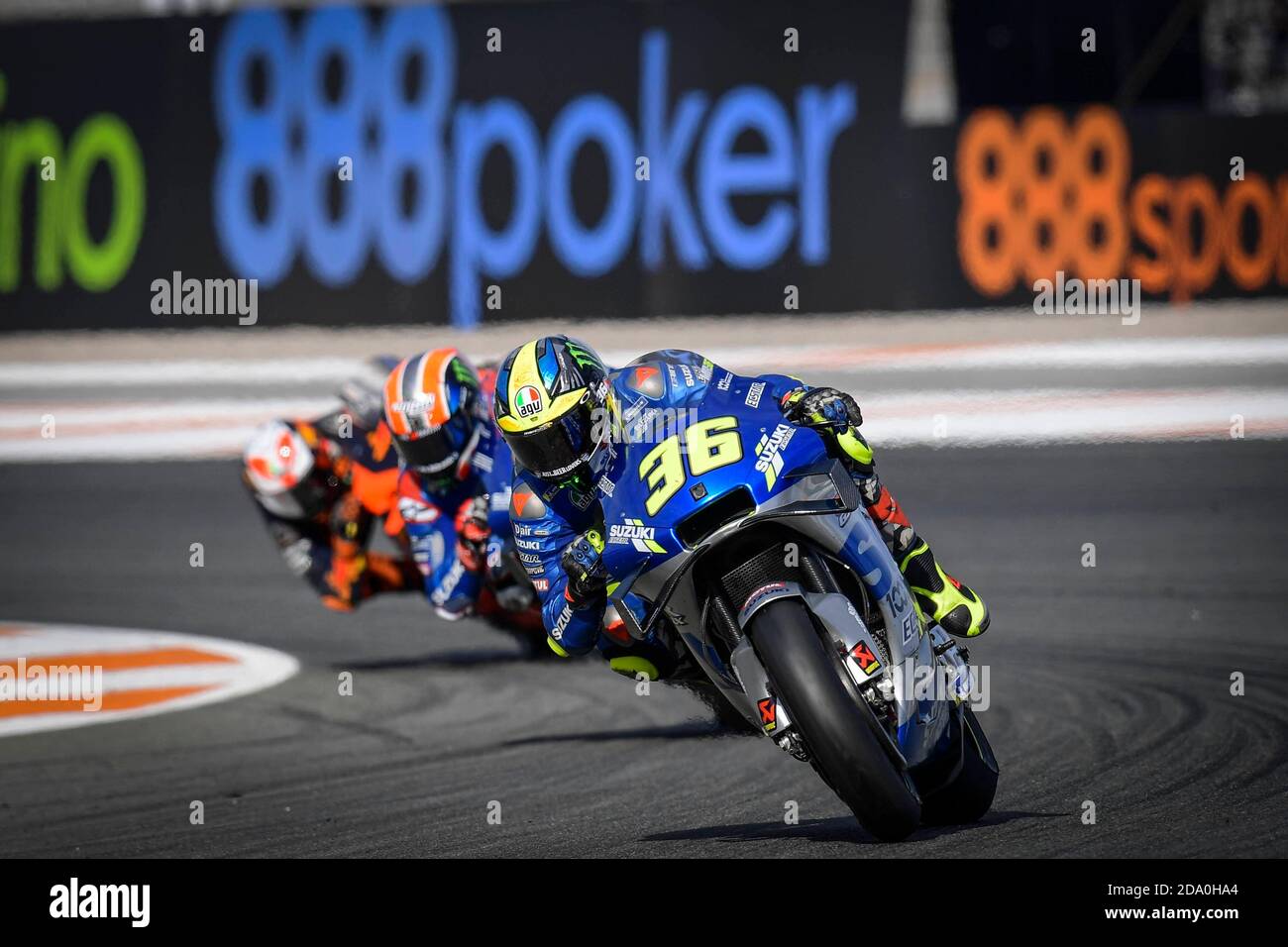 Cheste, Spain. 08th Nov, 2020. Races at the MotoGP Grand Prix of Europe at  Ricardo Tormo Circuit of Cheste, Valencia. November 07, 2020 Carreras del  Gran Premio de Europa de MotoGP en