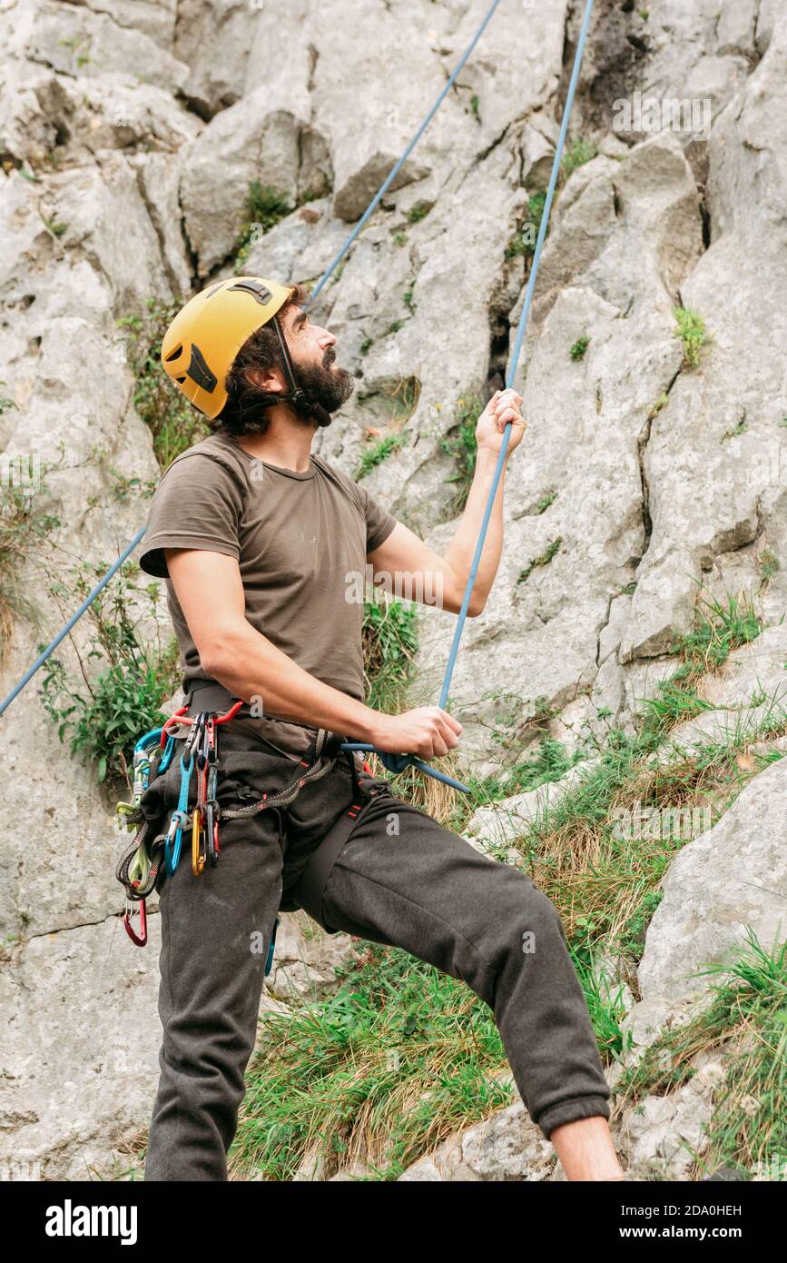 Safety belt harness hi-res stock photography and images - Alamy