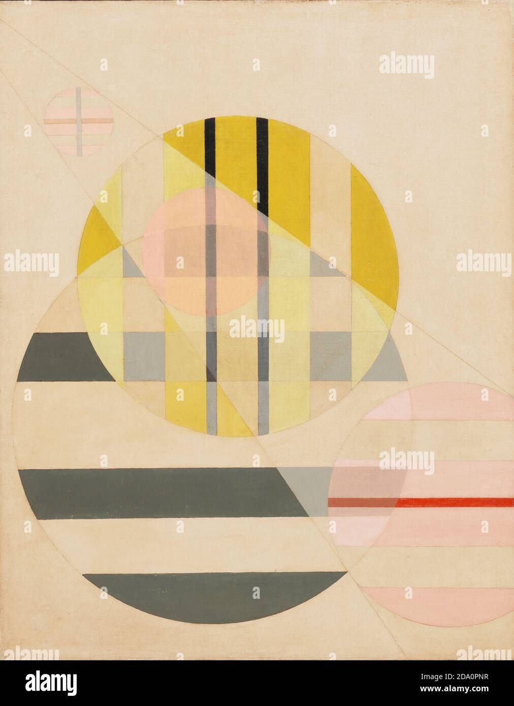 László Moholy-Nagy. (American, born Hungary. 1895-1946). Z II. 1925. Oil on canvas. Stock Photo