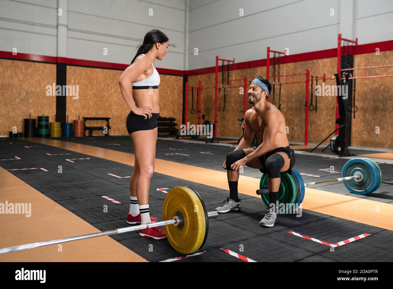 Bodybuilder talk hi-res stock photography and images - Alamy