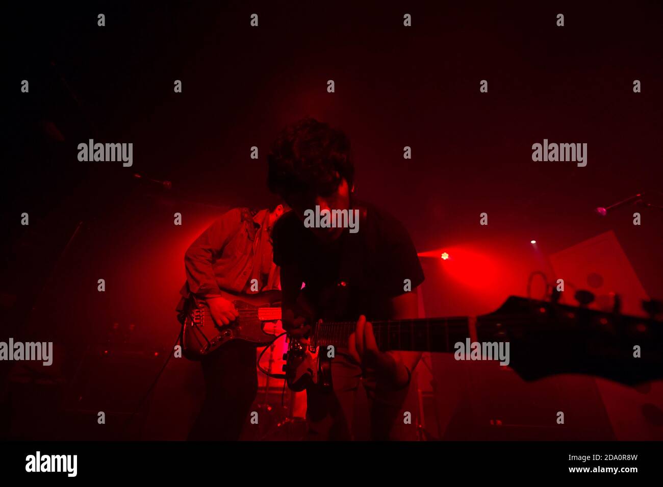 Rock and roll live group at the nightclub Stock Photo - Alamy