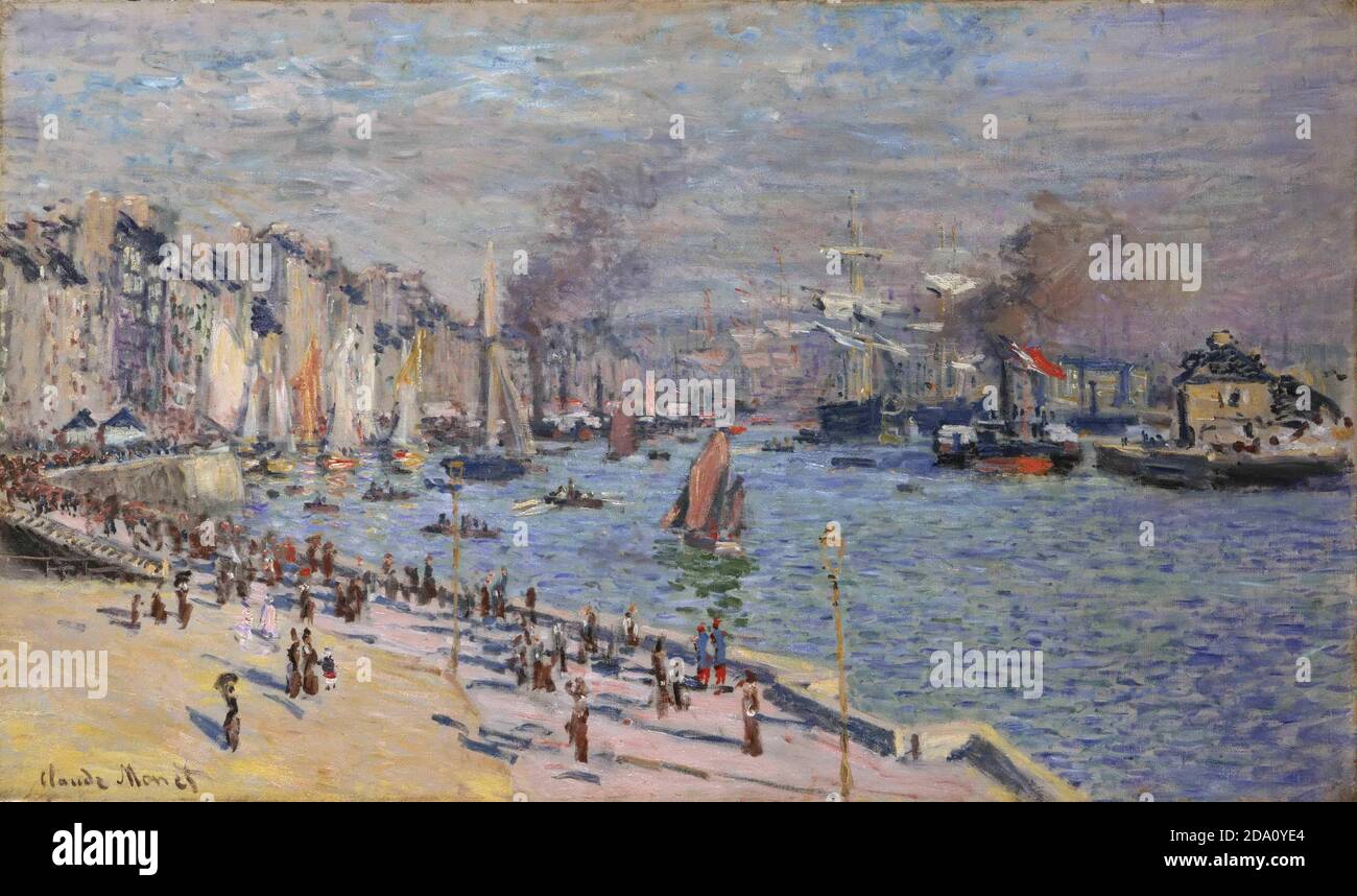 Claude Monet, French, 1840-1926 -- Morning Haze v7 Stock Photo