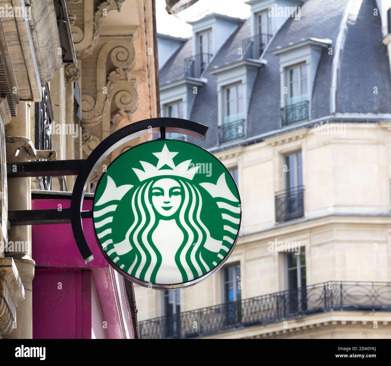 PARIS, FRANCE Starbucks Coffee. Starbucks is the largest coffeehouse company in the world