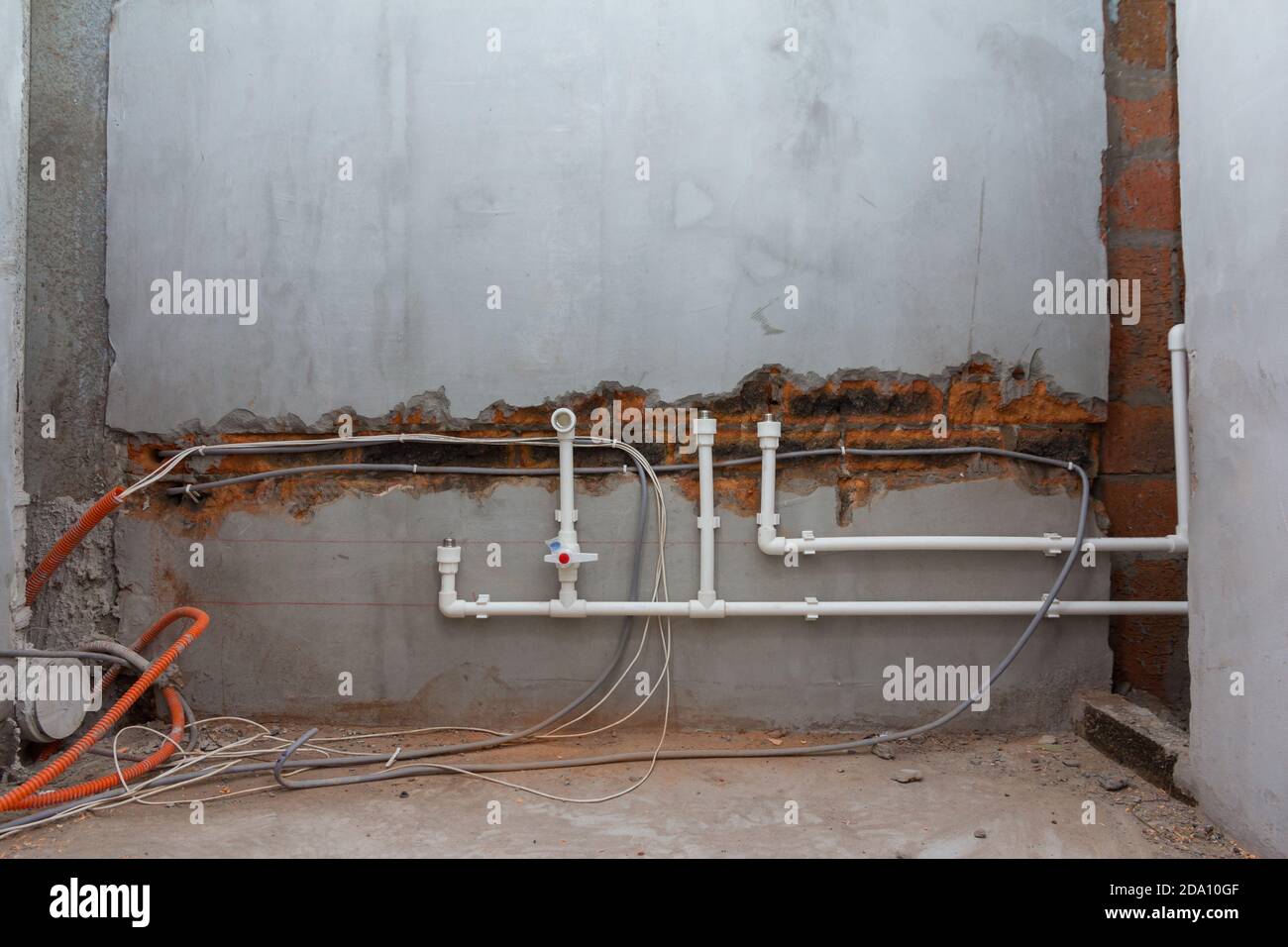 Pvc Pipe Plumbing System High Resolution Stock Photography and Images