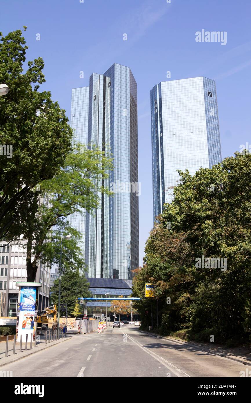 FRANKFURT,GERMANY : DEUTSCHE Bank logo, Germany.Deutsche Bank AG is a ...