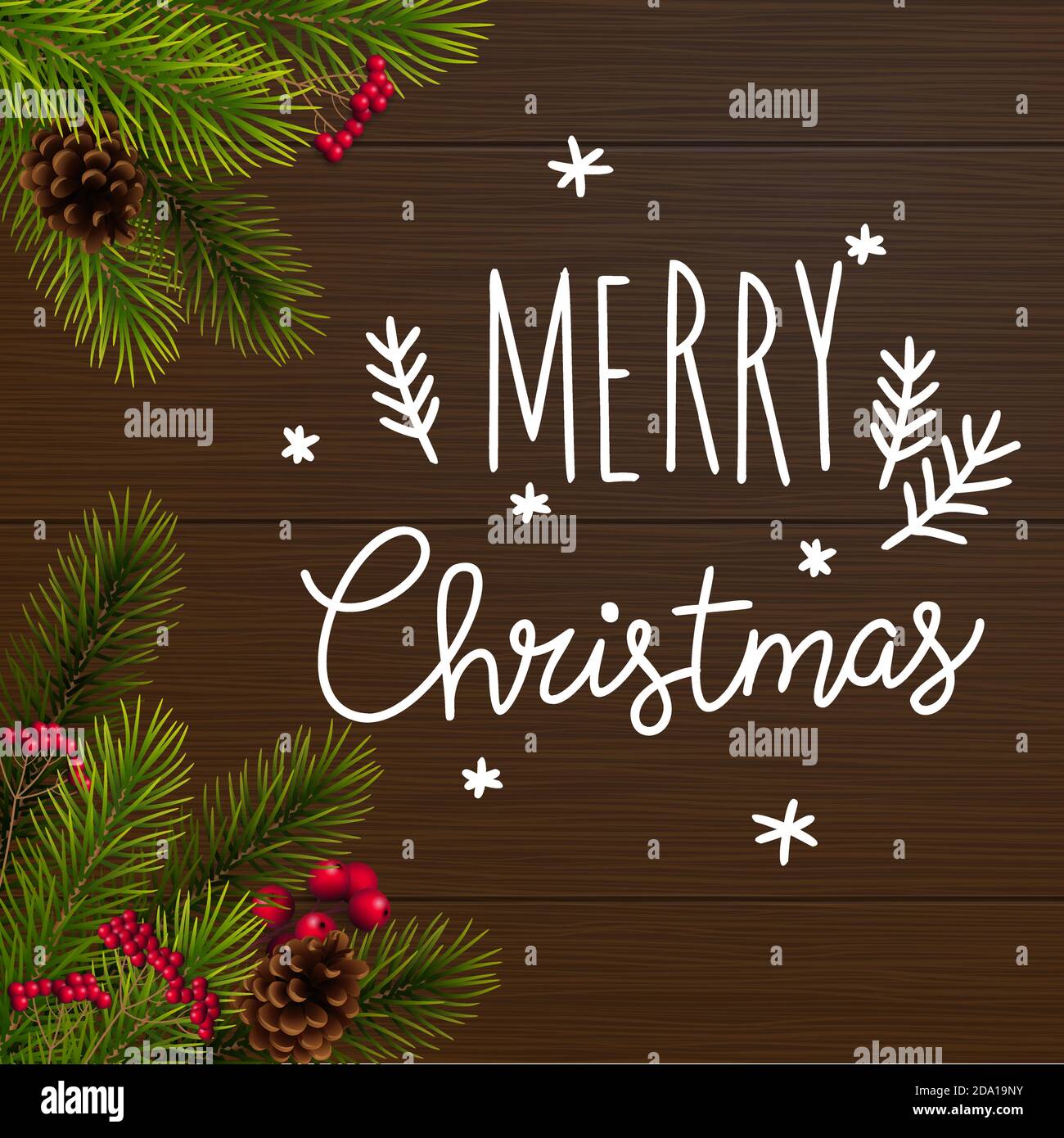 Christmas and New year template Stock Vector Image & Art - Alamy