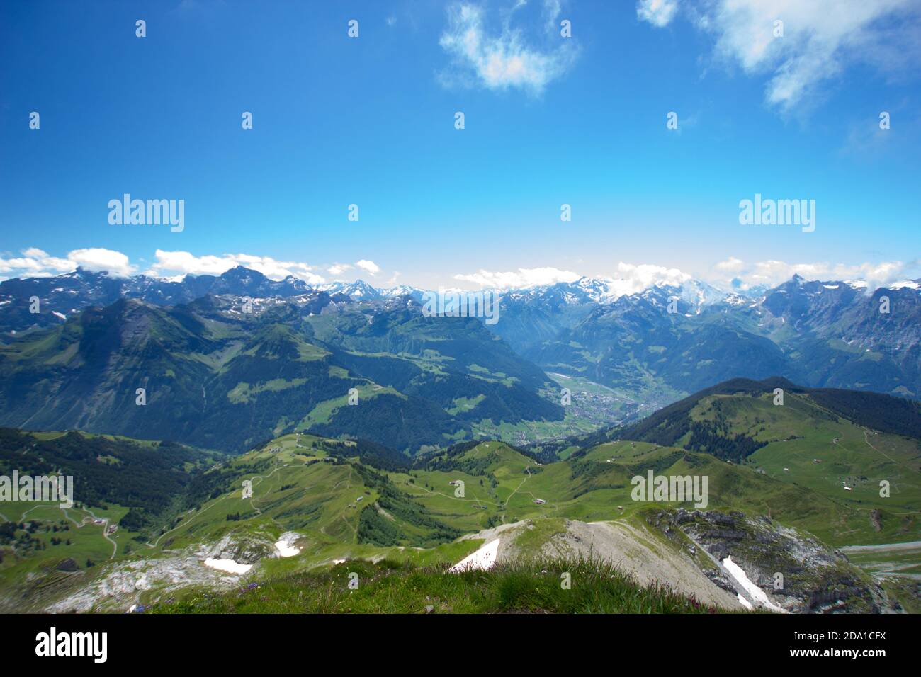 Panorama from mountain wide hi-res stock photography and images - Alamy