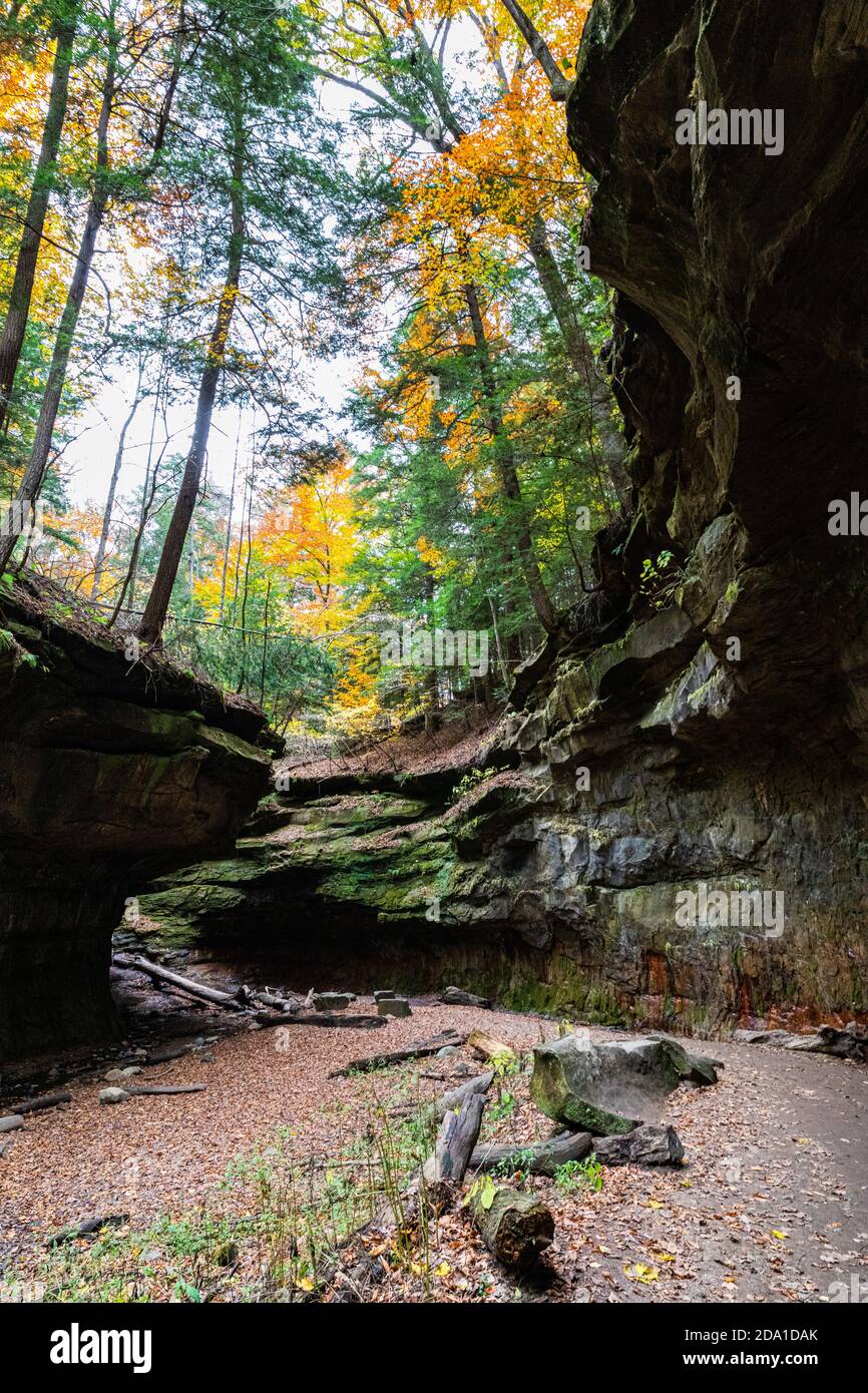Turkey Run State Park Stock Photo Alamy