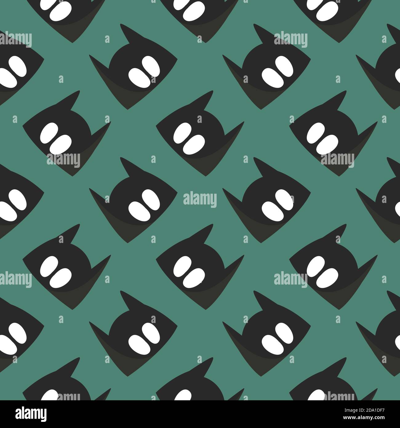 Batman mask , seamless pattern on a green background Stock Vector Image &  Art - Alamy