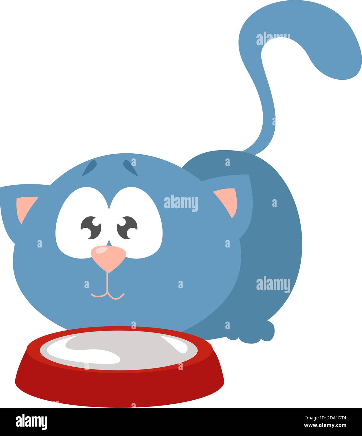cat-drink-milk-cartoon-illustration-hi-res-stock-photography-and-images