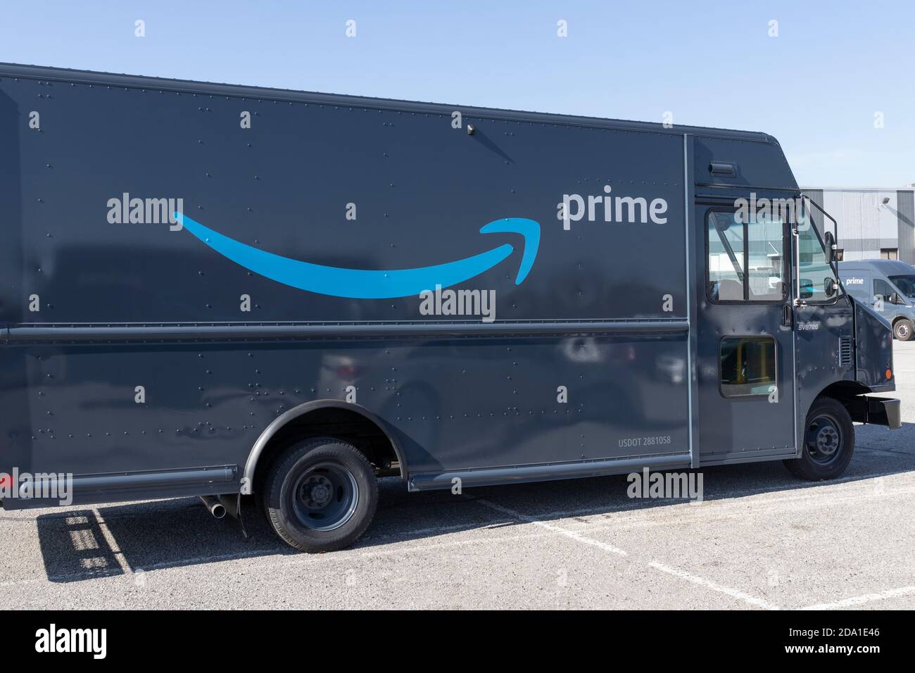 Indianapolis - Circa November 2020: Amazon Prime delivery van. Amazon.com  is getting In the delivery business With Prime branded vans Stock Photo -  Alamy