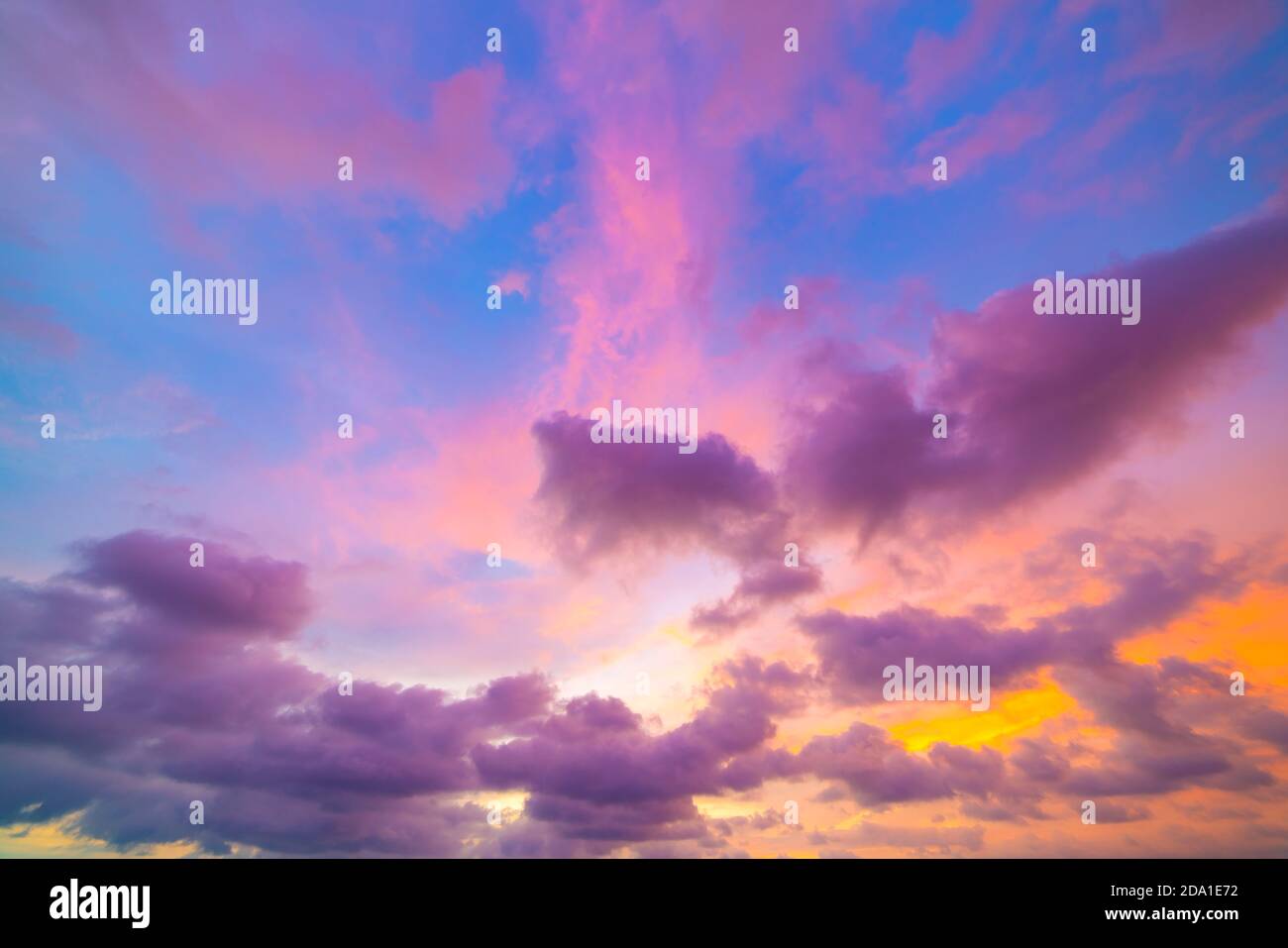 The background of beautiful Sunset or Sunrise sky colorful of sky ...