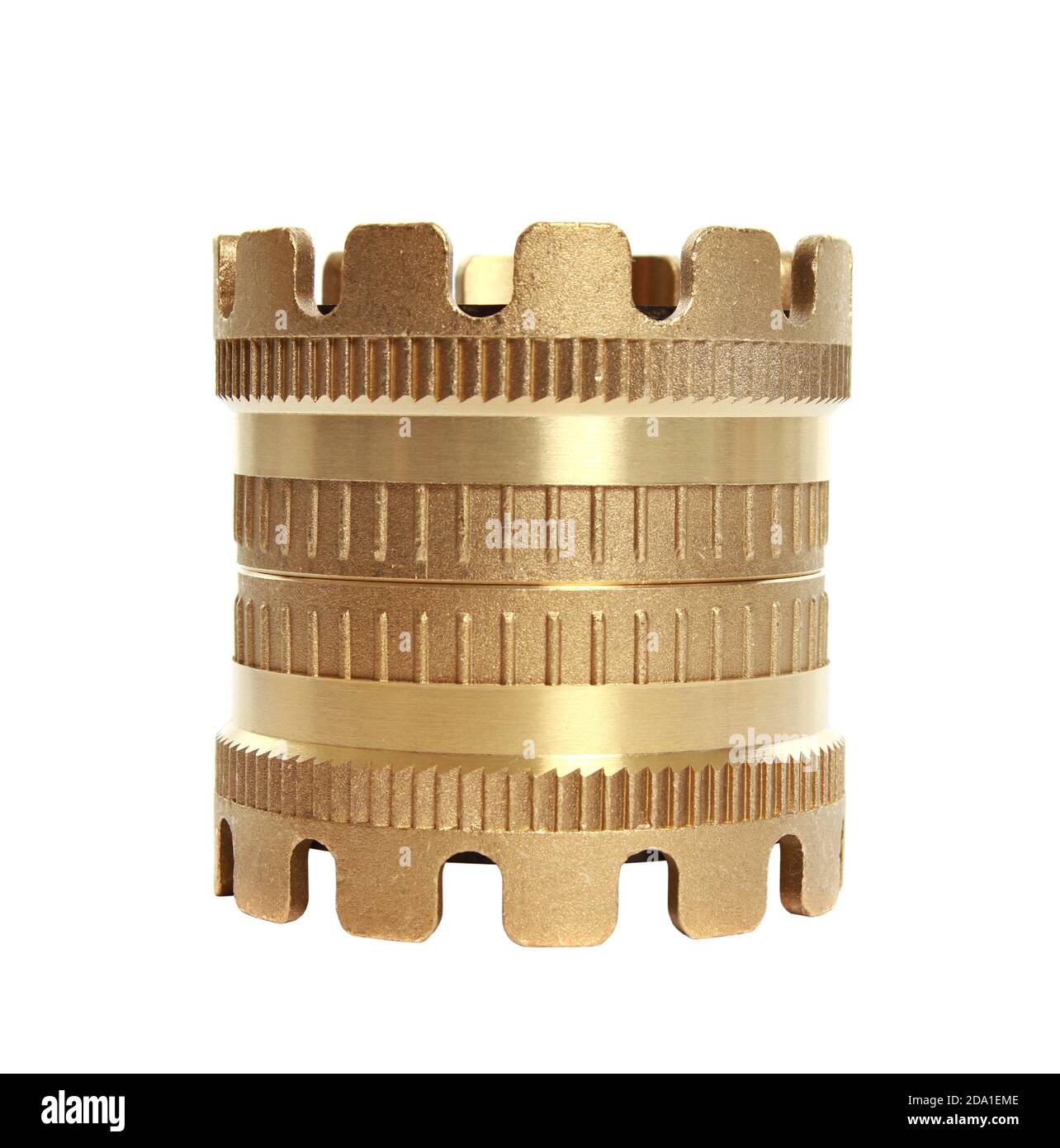 Brass hose fitting tool isolated on a white background Stock Photo Alamy