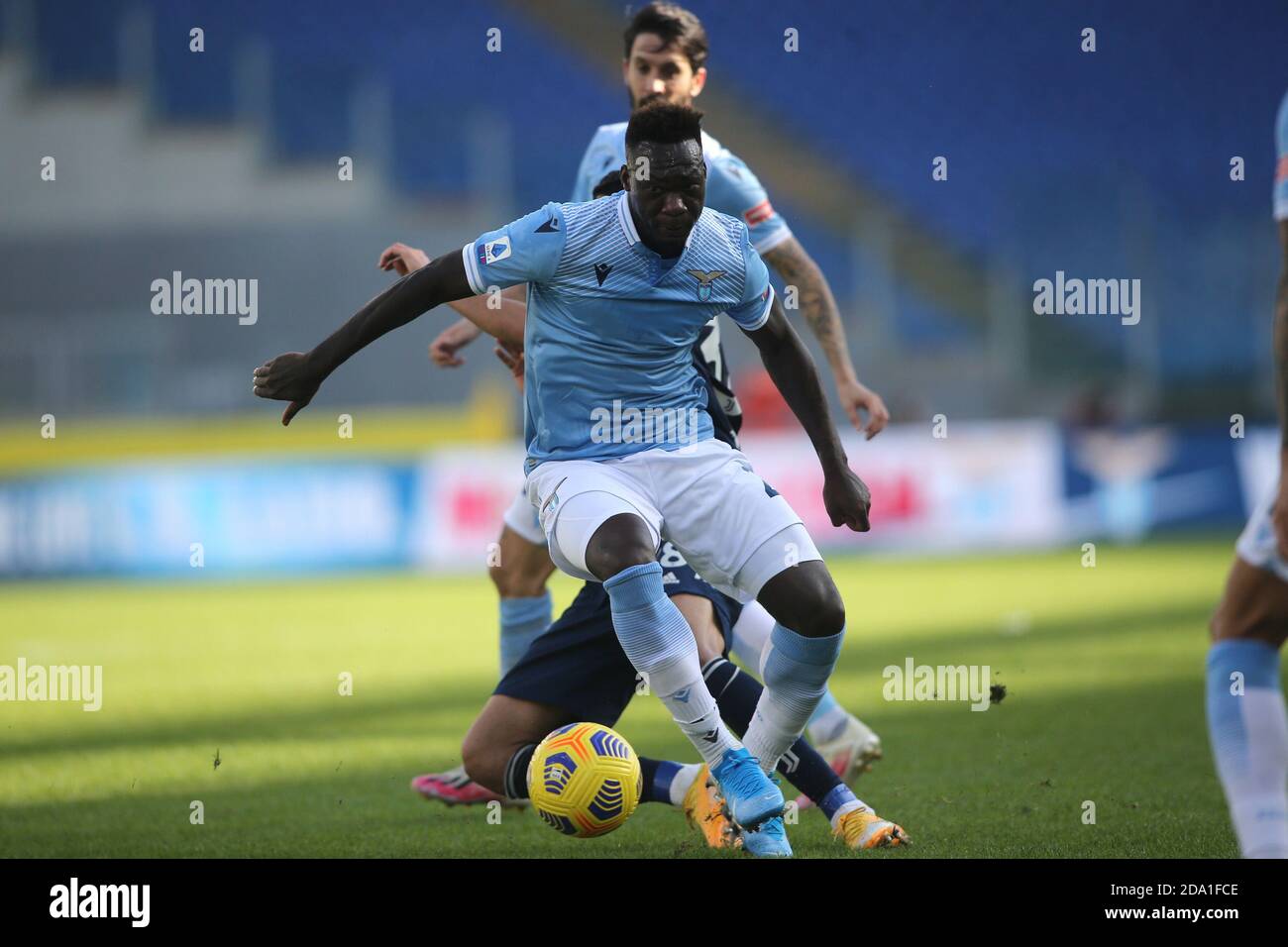 Rome, Italy. 08th Nov, 2020. Rome, Italy - 08/11/2020: Felipe Caicedo (LAZIO) in action during the Serie A italian league match SS LAZIO vs FC Juventus at Olympic Stadium in Rome. Credit: Independent Photo Agency/Alamy Live News Stock Photo