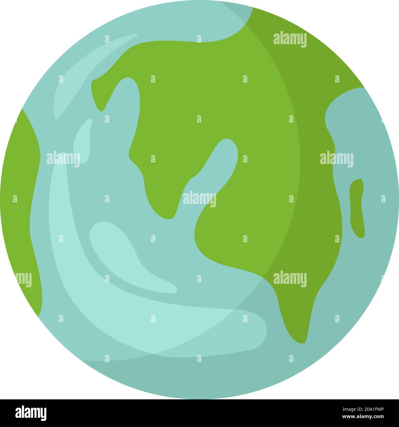 Planet earth ,illustration,vector on white background Stock Vector ...