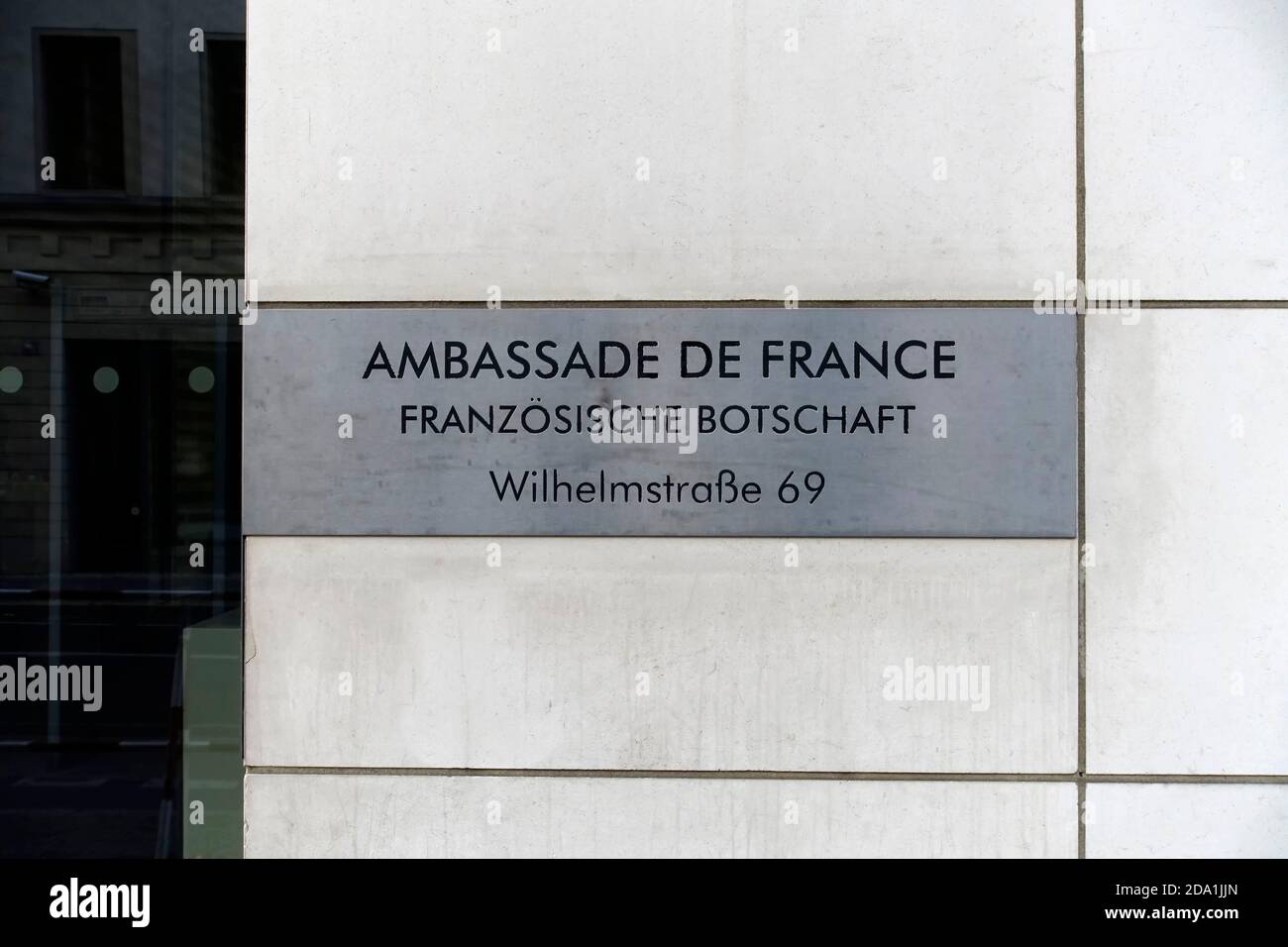 French embassy in Berlin Stock Photo